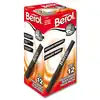 Marcador berol permanente negro x 12