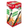 Marcador berol permanente verde x 12
