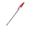 Bolígrafo bic cristal rojo