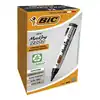 Marcador bic permanente negro x 12