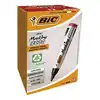 Marcador bic permanente rojo 12 und