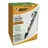 Marcador bic permanente verde 12 und