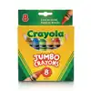 Crayones super jumbo crayola 8 und