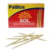 Palillos redondos el sol x 180