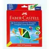 Colores faber castell ecólogicos triangular 24 und