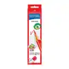 Lápiz eco faber castell chequeo rojo x 12