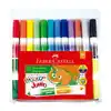 Plumón faber castell bicolor jumbo 12 und
