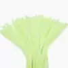 Chelines estandar verde pastel x 100