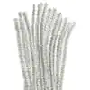 Chelines metalizados blanco 100 und