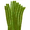 Chelines metalizados verde limón x 100