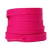 Cordón tenis plano 120cm fucsia