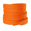Cordón tenis plano 120cm naranja