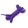 Cordón tenis plano 40cm morado