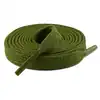 Cordón tenis plano 60cm verde militar