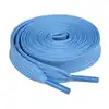 Cordón tenis plano 90cm azul cielo