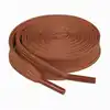 Cordón tenis plano 90cm café