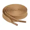 Cordón tenis plano 90cm caqui