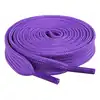 Cordón tenis plano 90cm morado