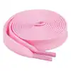 Cordón tenis plano 90cm rosado