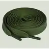 Cordón tenis plano 90cm verde militar