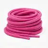 Cordón tenis redondo 120cm fucsia