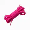 Cordón tenis redondo 40cm fucsia