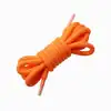Cordón tenis redondo 40cm naranja