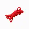 Cordón tenis redondo 40cm rojo