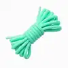 Cordón tenis redondo 40cm verde menta