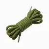 Cordón tenis redondo 40cm verde militar