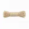 Cordón tenis redondo 90cm beige