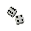 Juego de 2 dados blanco mediano