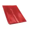 Forro acetato cuaderno grande rojo