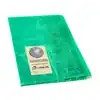 Forro acetato cuaderno grande verde x 10