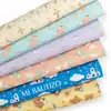 Papel regalo bautizo pliego x 10
