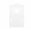 Porta carnet plastico vertical blanco