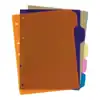 Separador folder neón plástico 105