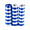 Serpentinas satinadas azul rey x 3