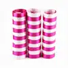 Serpentinas satinadas fucsia x 3