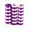 Serpentinas satinadas morado x 3