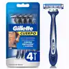 Máquina de afeitar gillette cuerpo con barrera protectora x 4