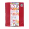 Papel iris impresionarte carta rojo navidad x 20