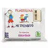Plastilina mi trensito barra 500gr blanca