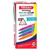 Bolígrafo semi gel offi esco oe-077f café x 12