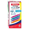 Bolígrafo semi gel offi esco oe-077f turquesa x 12