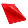 Papel celofán pliego rojo