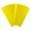 Papel crepe pliego amarillo x 10