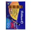 Marcador pelikan metalizado oro x 10