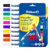 Marcador pelikan gráfico multicolor x 10