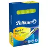 Resaltador pelikan mark 2 amarillo x 10